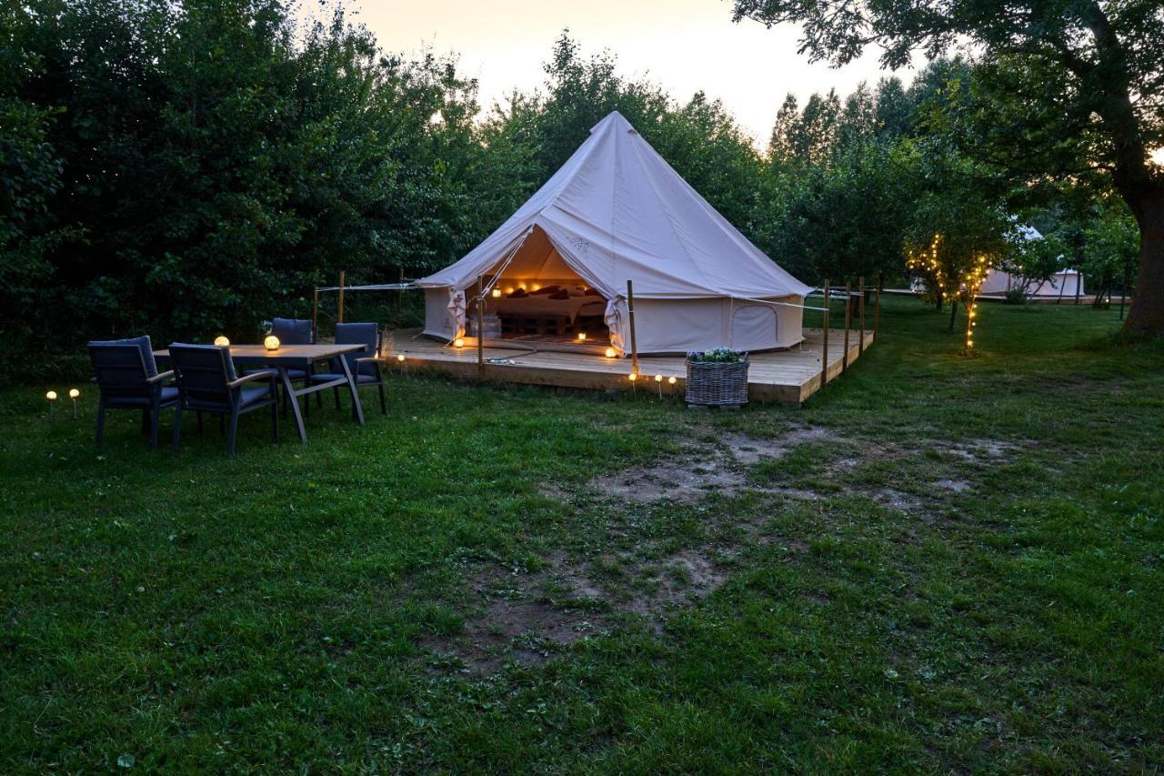 Hesselgaard Glamping Hotel Dalby Luaran gambar
