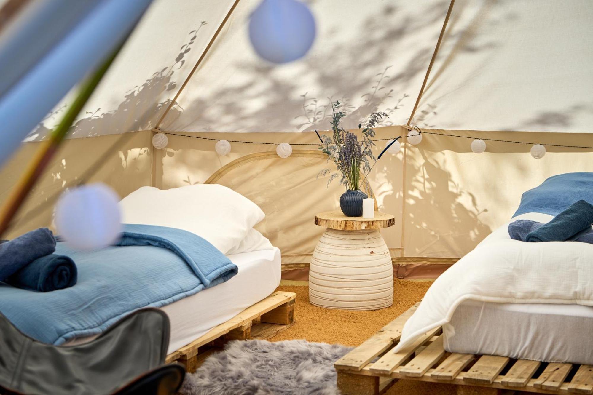 Hesselgaard Glamping Hotel Dalby Luaran gambar