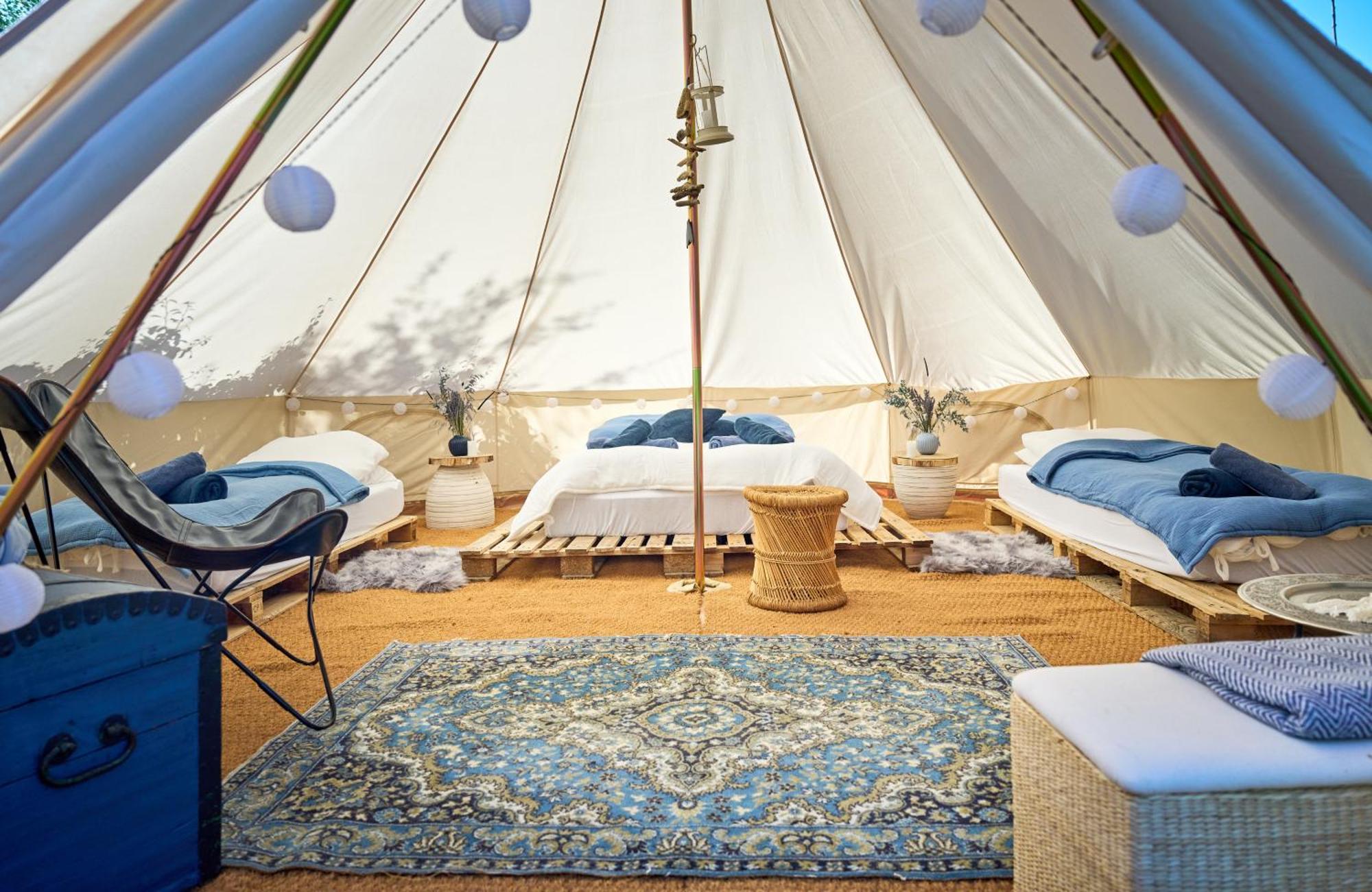 Hesselgaard Glamping Hotel Dalby Luaran gambar