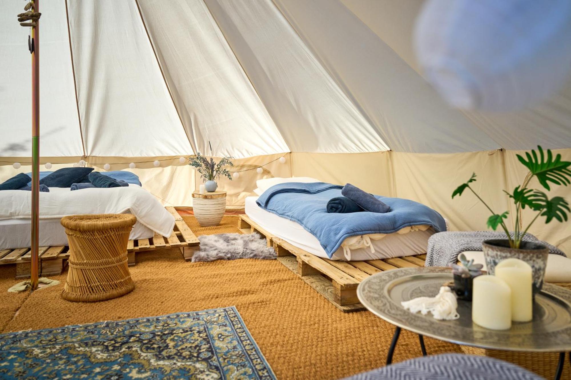 Hesselgaard Glamping Hotel Dalby Luaran gambar