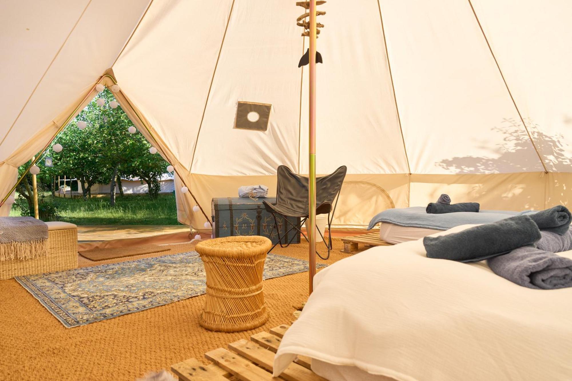Hesselgaard Glamping Hotel Dalby Luaran gambar