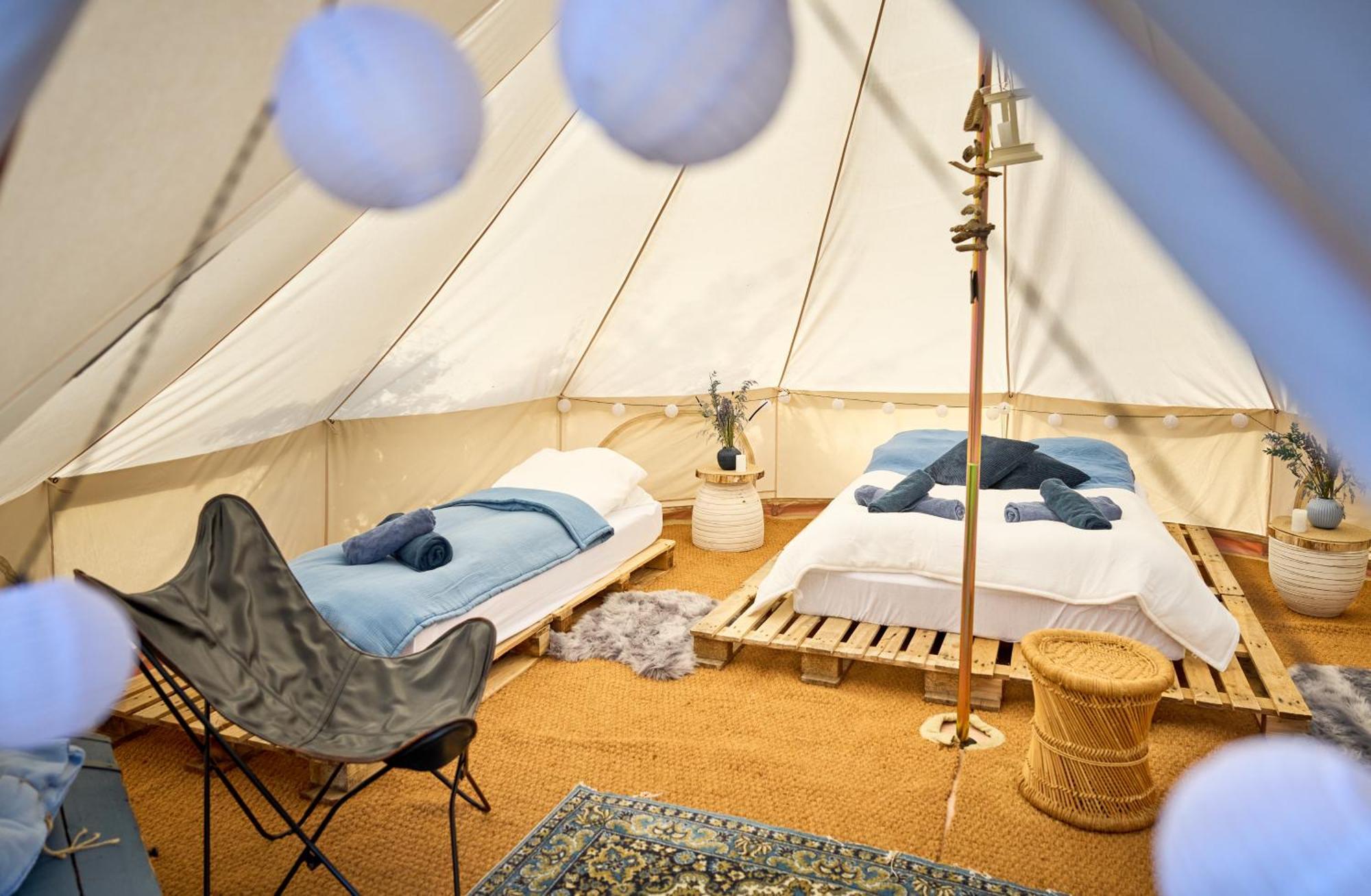Hesselgaard Glamping Hotel Dalby Luaran gambar