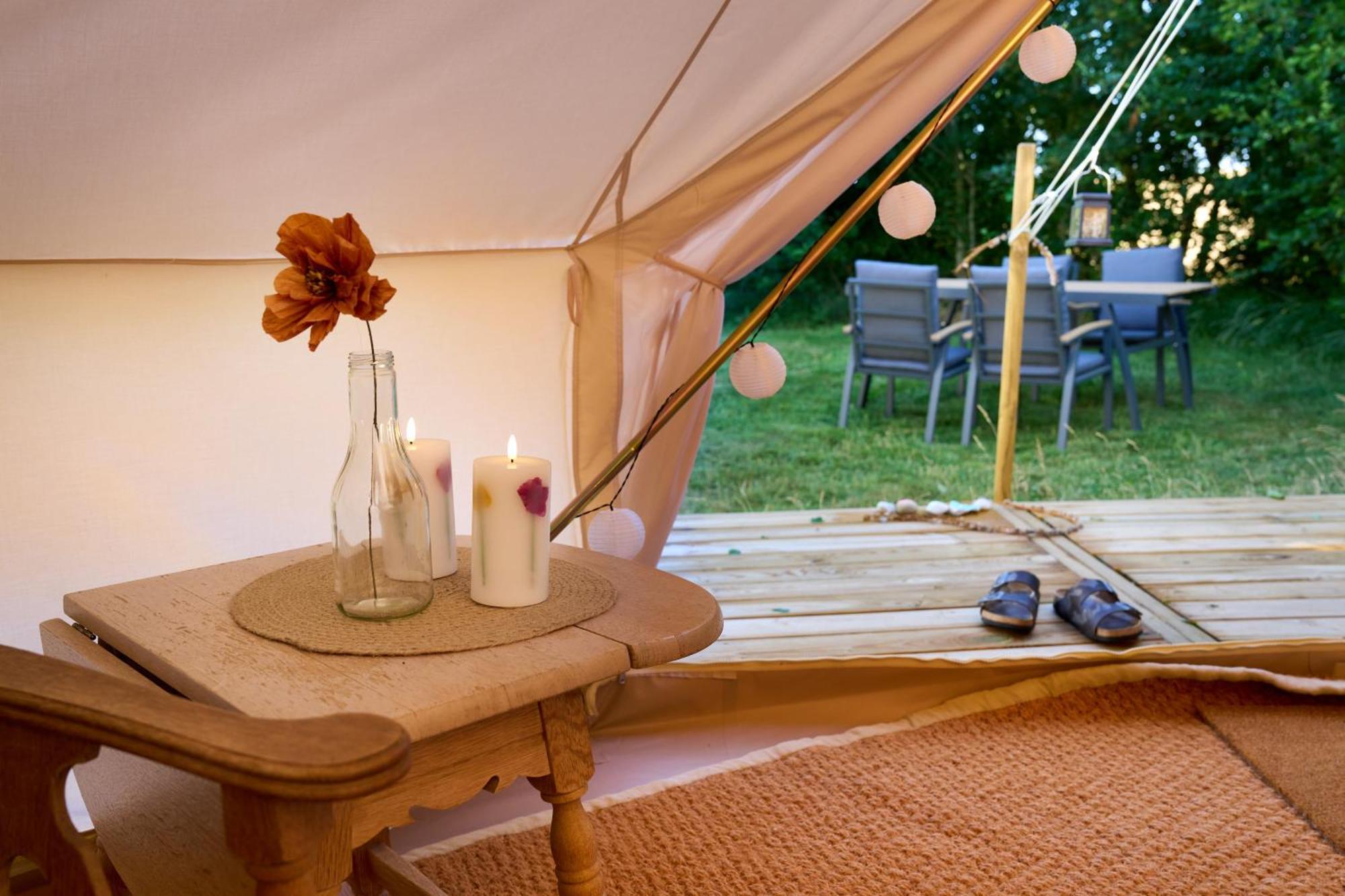 Hesselgaard Glamping Hotel Dalby Luaran gambar