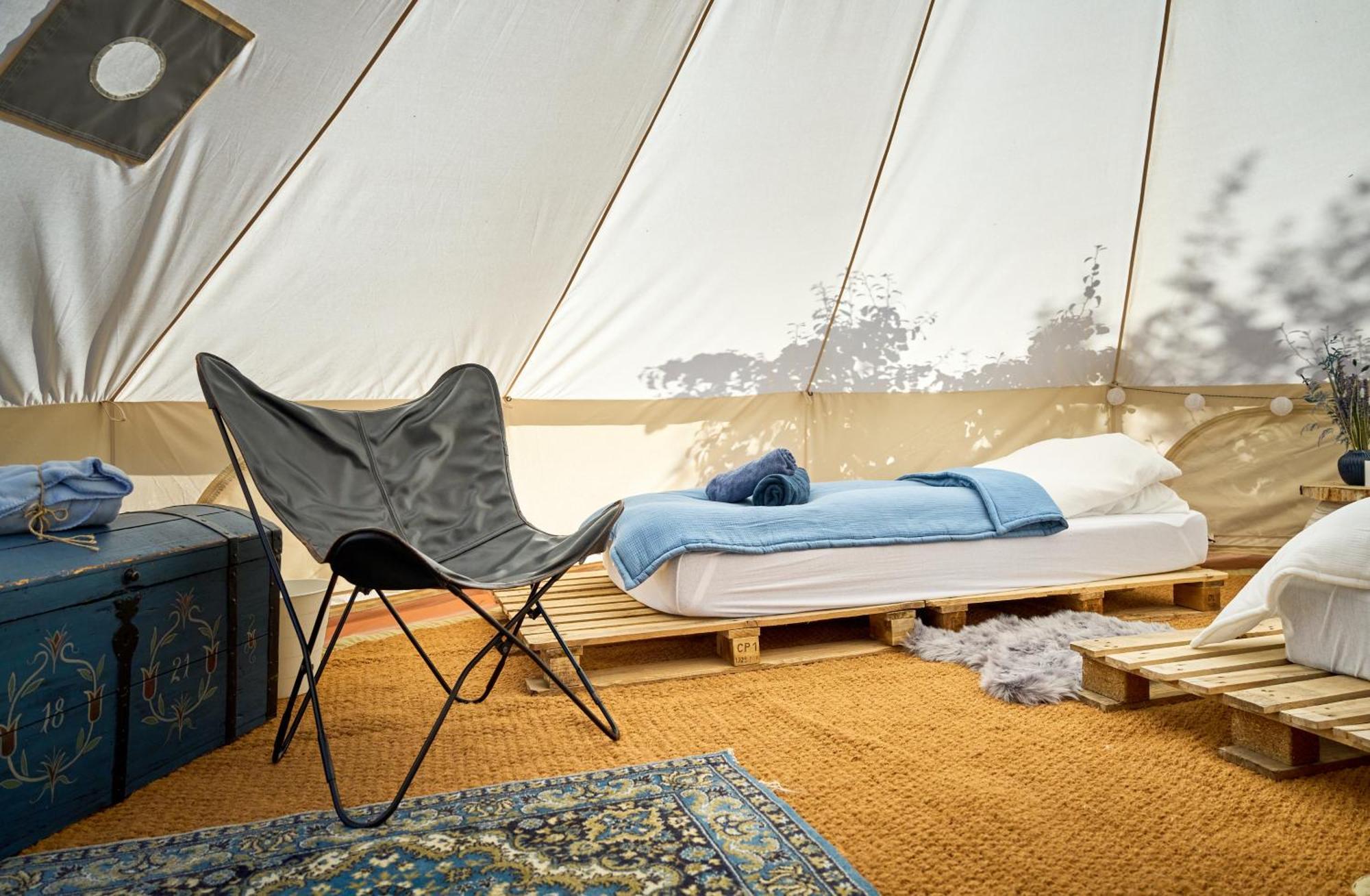 Hesselgaard Glamping Hotel Dalby Luaran gambar
