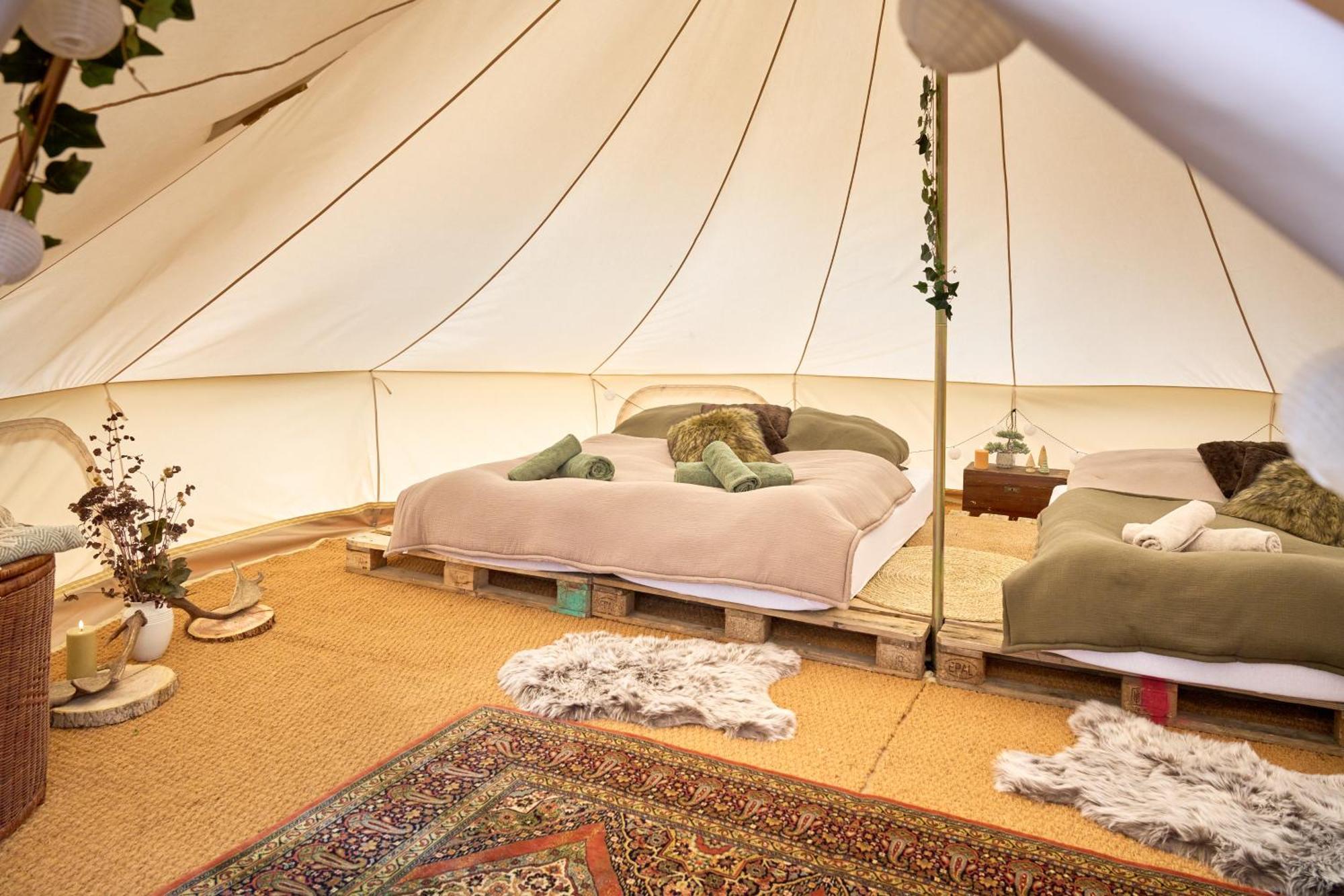 Hesselgaard Glamping Hotel Dalby Luaran gambar