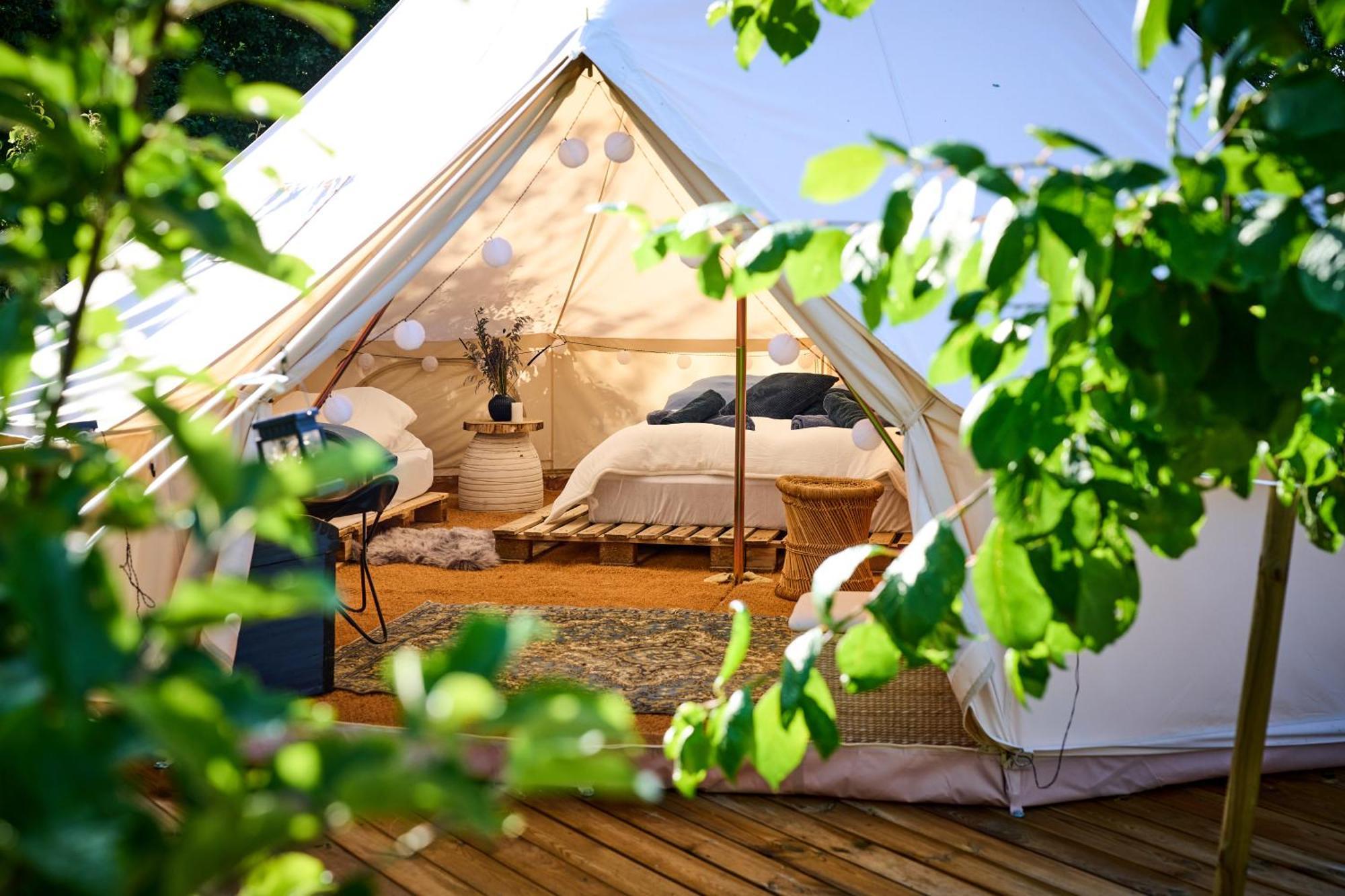 Hesselgaard Glamping Hotel Dalby Luaran gambar